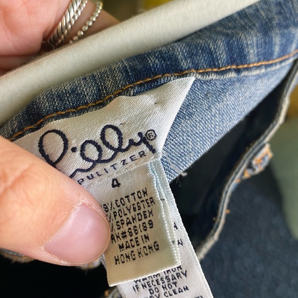 Vintage flower pants. - Picture 3 of 3